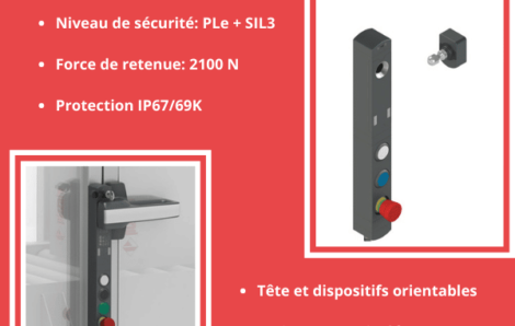 AUption et PIZZATO vous présentent les interrupteurs de sécurité RFID