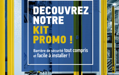 Découvrez notre promotion kit de mise en sécurité machine !