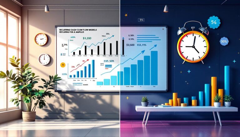 découvrez comment lancer une activité récurrente en comparant la modélisation financière d’un modèle cash contre un modèle one-shot sur 18 mois. analyse, stratégie et conseils pour optimiser votre rentabilité.
